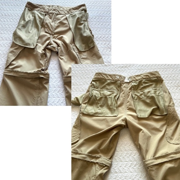 Under Armour Offshore Fishing Guide Khaki Pants/Zip-off Shorts Loose Mens 32 - Picture 11 of 14